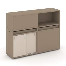 Набор 19 Тумба двойная с надставкой ES.NB.2N-19